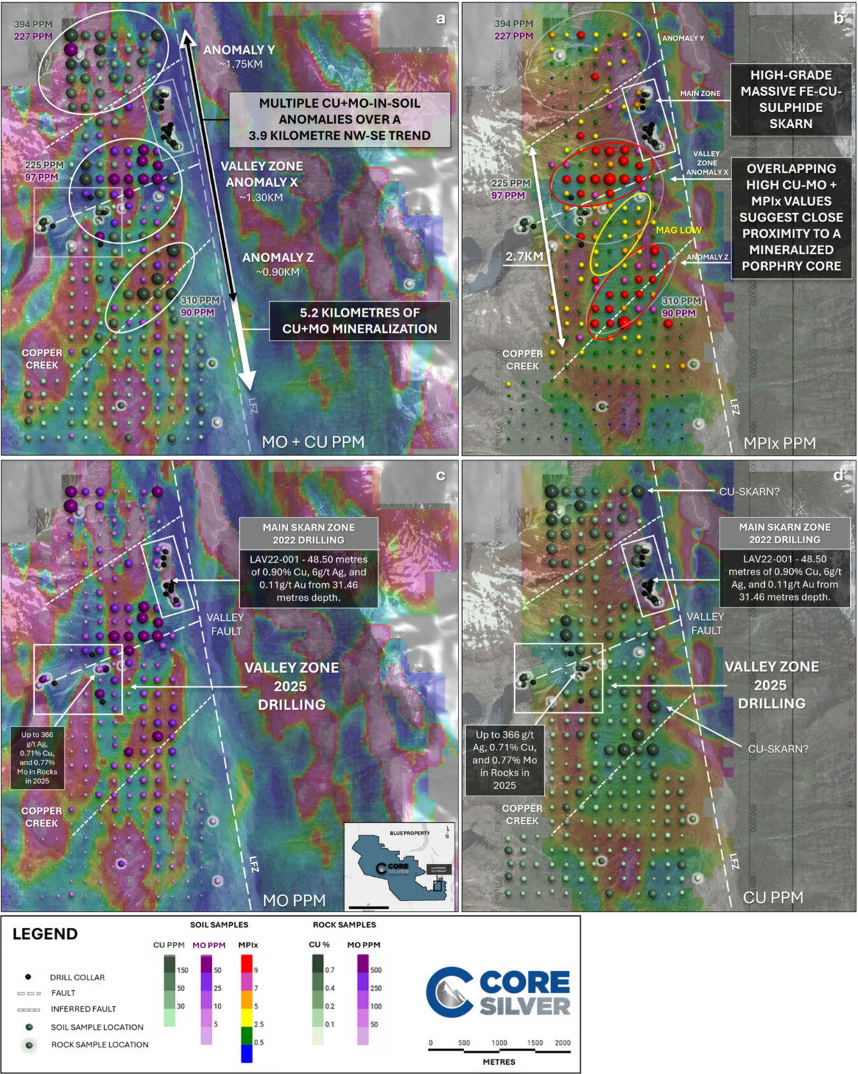 Core Silver Significantly Expands Copper-Molybdenum Footprint at ...